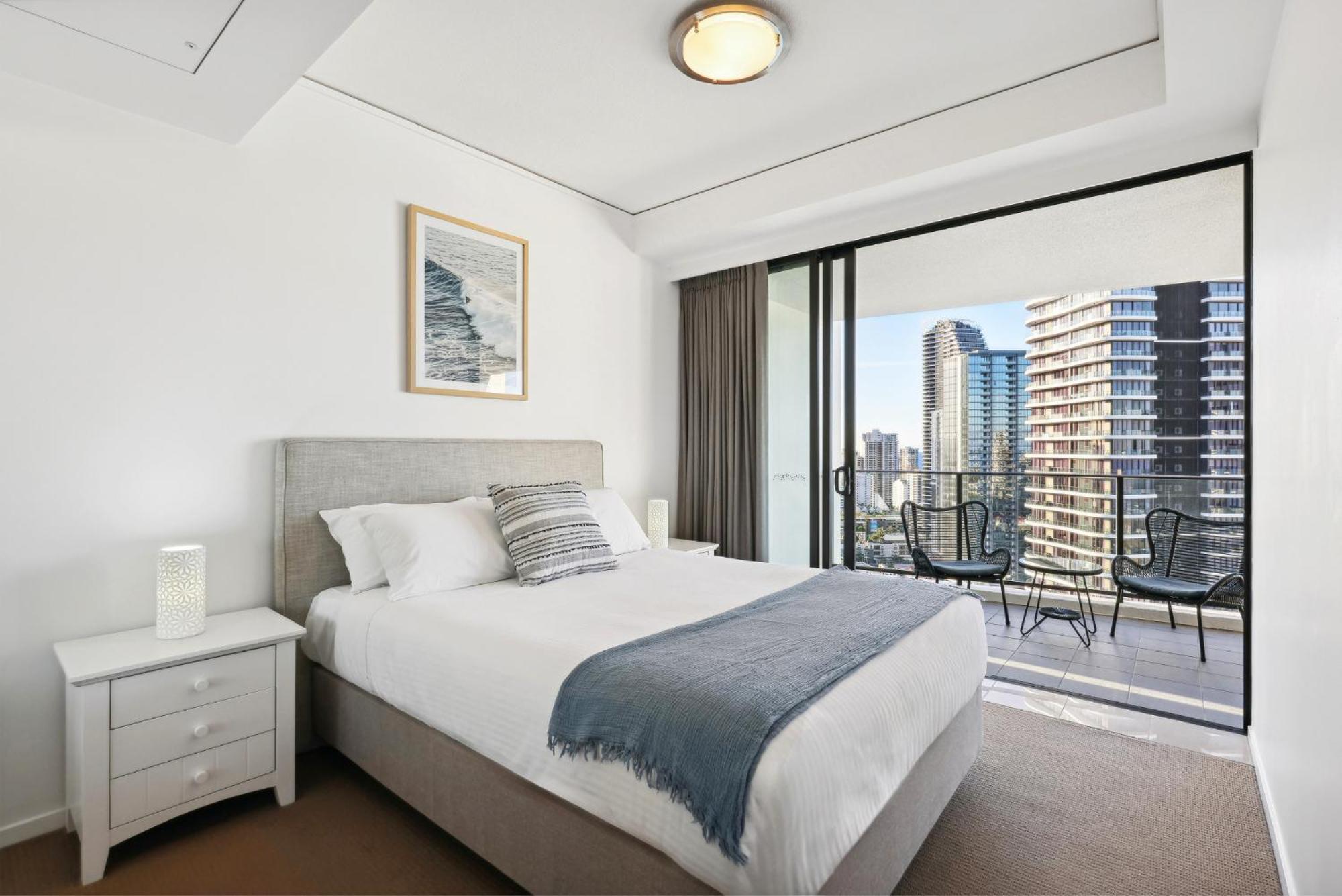 Ocean View 3-Bed With Gym, Pool, Sauna & Parking Gold Coast Eksteriør billede