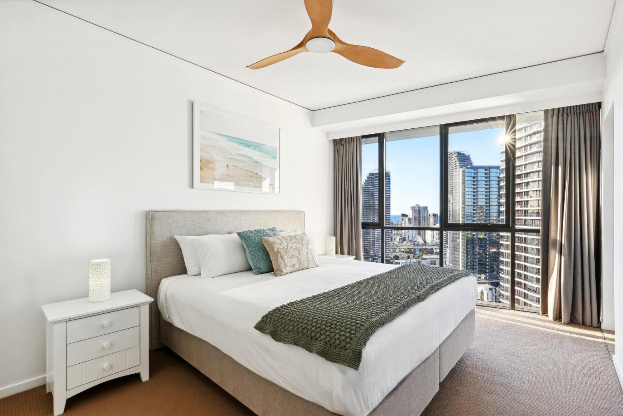 Ocean View 3-Bed With Gym, Pool, Sauna & Parking Gold Coast Eksteriør billede